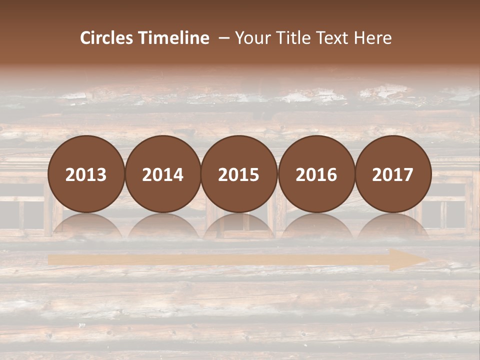 Wall Close Up Fretted PowerPoint Template