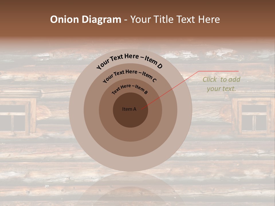 Wall Close Up Fretted PowerPoint Template