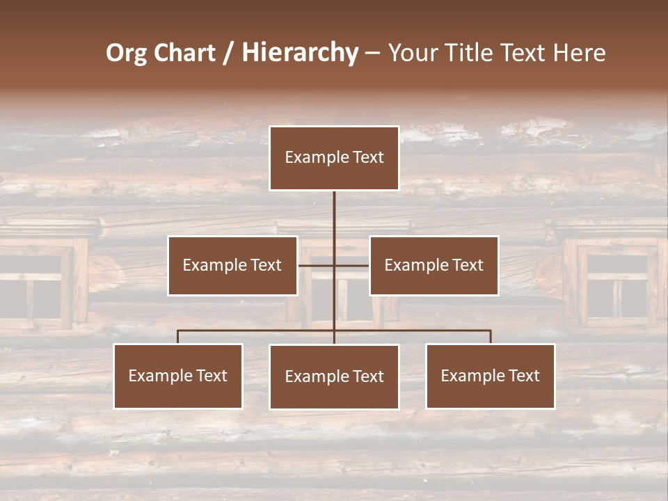 Wall Close Up Fretted PowerPoint Template