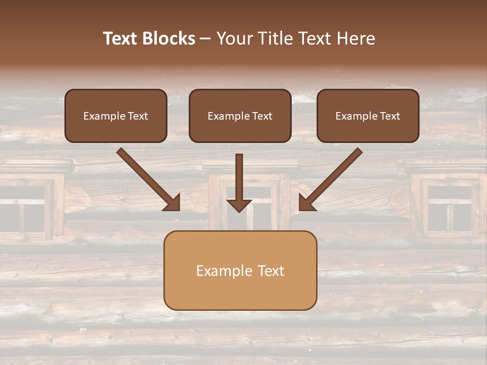 Wall Close Up Fretted PowerPoint Template