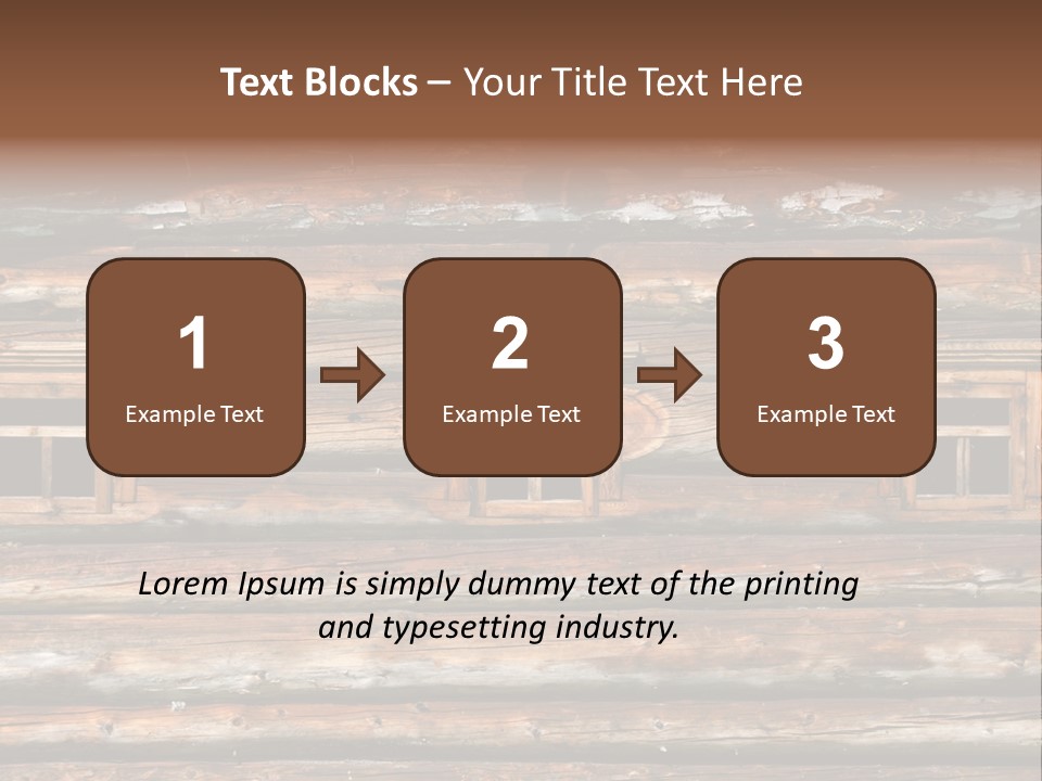 Wall Close Up Fretted PowerPoint Template