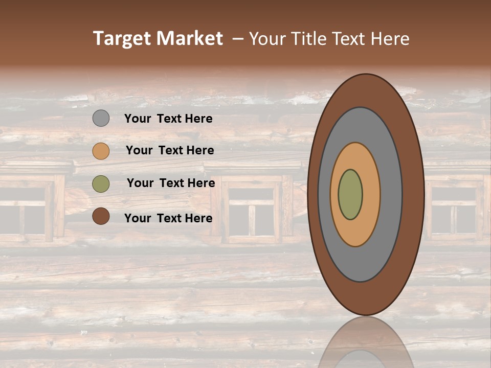 Wall Close Up Fretted PowerPoint Template