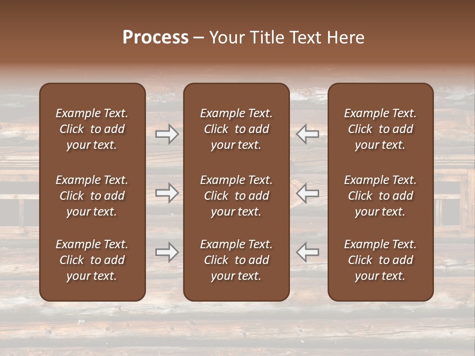 Wall Close Up Fretted PowerPoint Template