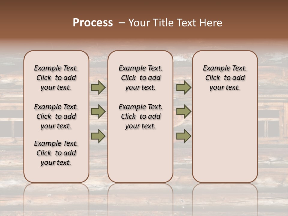 Wall Close Up Fretted PowerPoint Template
