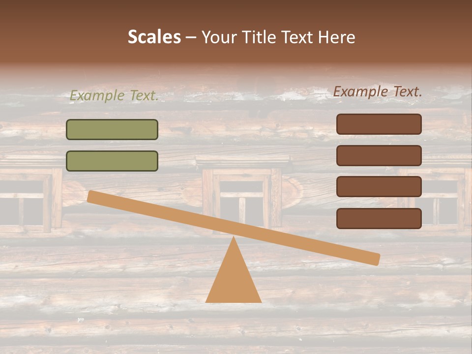 Wall Close Up Fretted PowerPoint Template