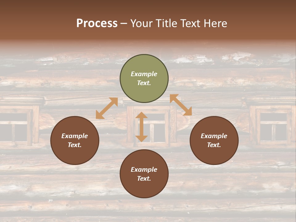 Wall Close Up Fretted PowerPoint Template