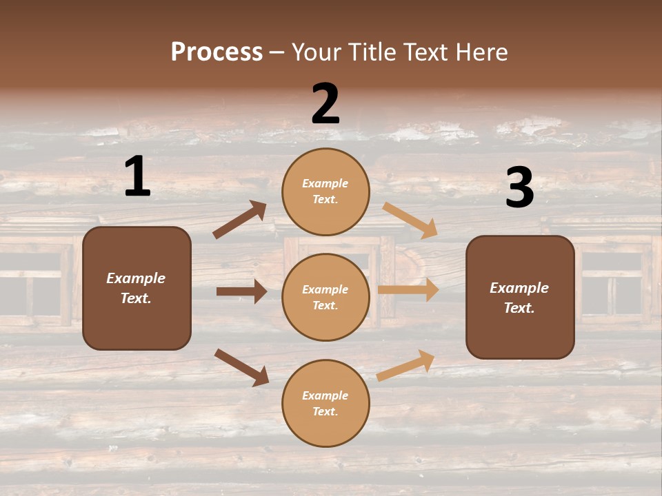 Wall Close Up Fretted PowerPoint Template