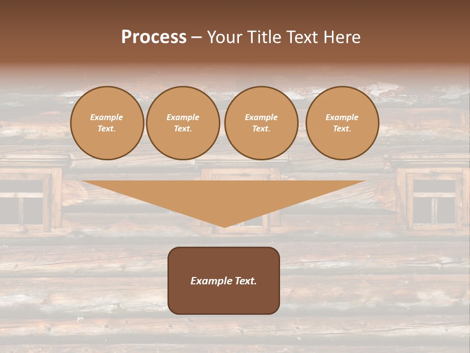 Wall Close Up Fretted PowerPoint Template