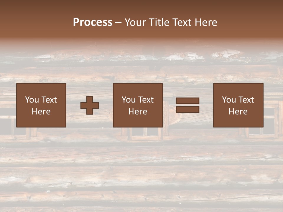 Wall Close Up Fretted PowerPoint Template
