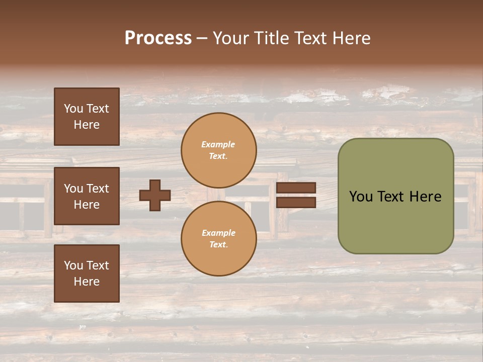 Wall Close Up Fretted PowerPoint Template