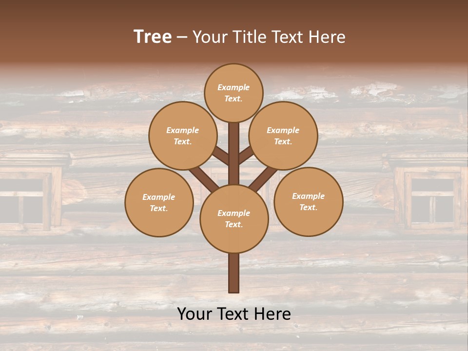 Wall Close Up Fretted PowerPoint Template