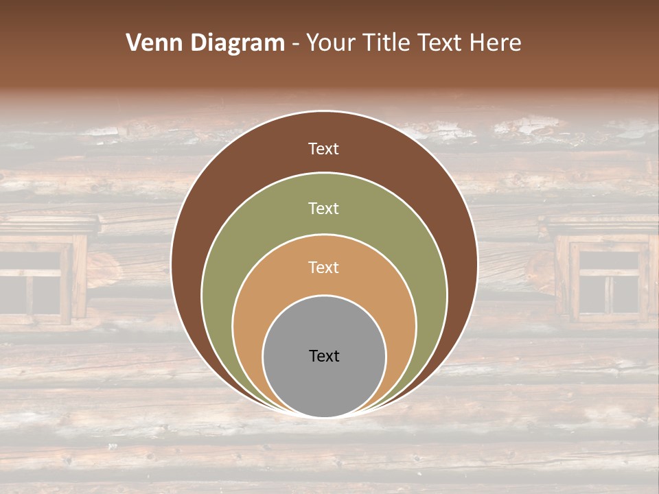 Wall Close Up Fretted PowerPoint Template