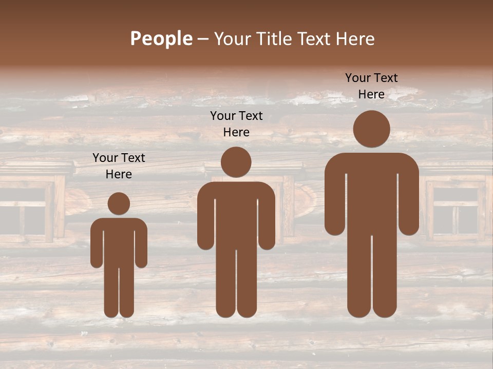 Wall Close Up Fretted PowerPoint Template