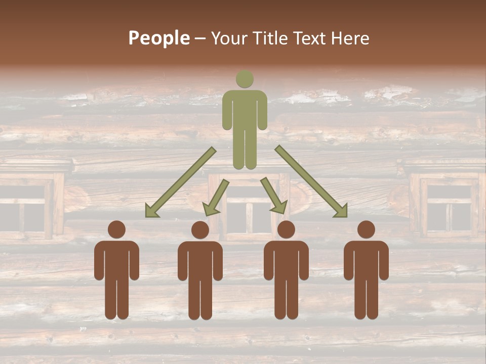 Wall Close Up Fretted PowerPoint Template