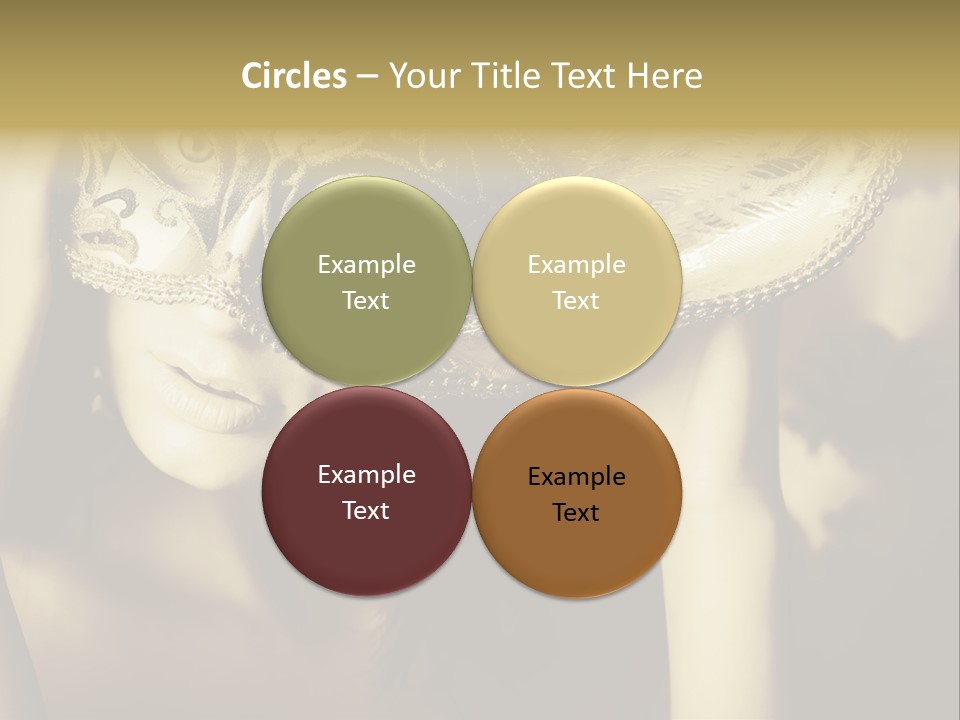 Body Posing Carnival PowerPoint Template