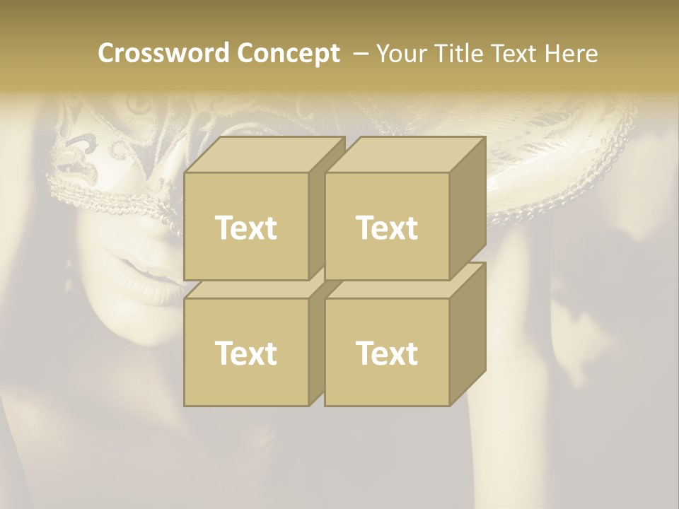Body Posing Carnival PowerPoint Template