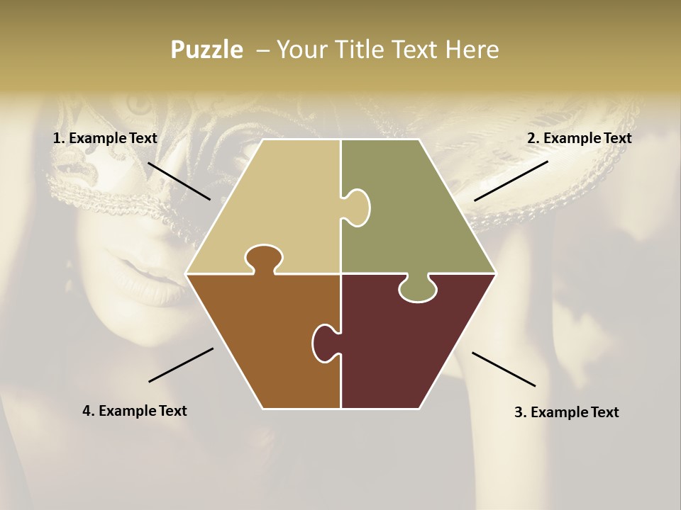 Body Posing Carnival PowerPoint Template