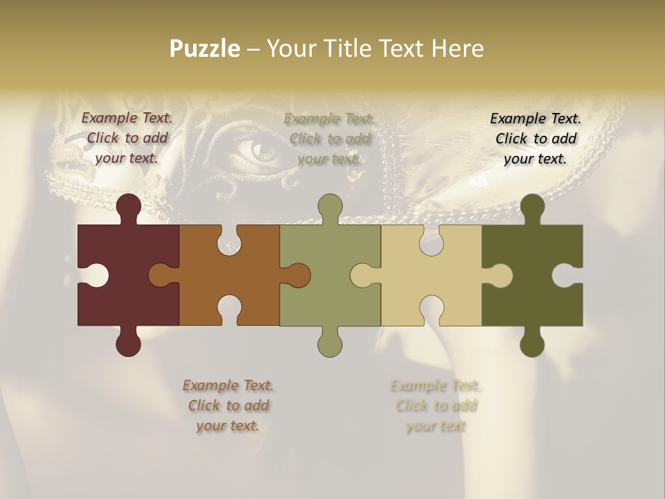 Body Posing Carnival PowerPoint Template