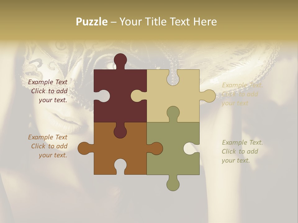 Body Posing Carnival PowerPoint Template