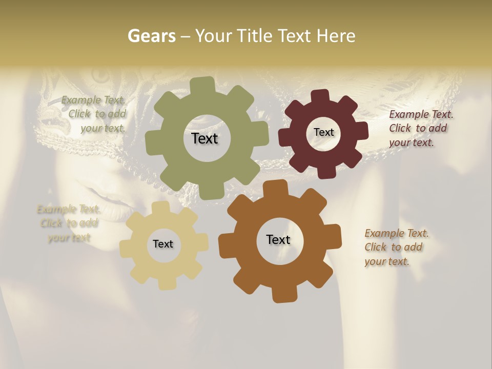 Body Posing Carnival PowerPoint Template