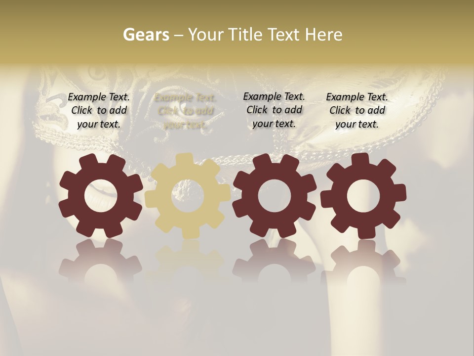 Body Posing Carnival PowerPoint Template