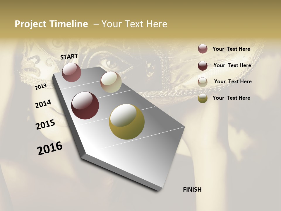 Body Posing Carnival PowerPoint Template