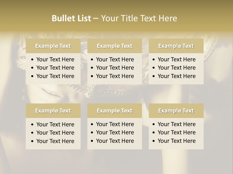 Body Posing Carnival PowerPoint Template