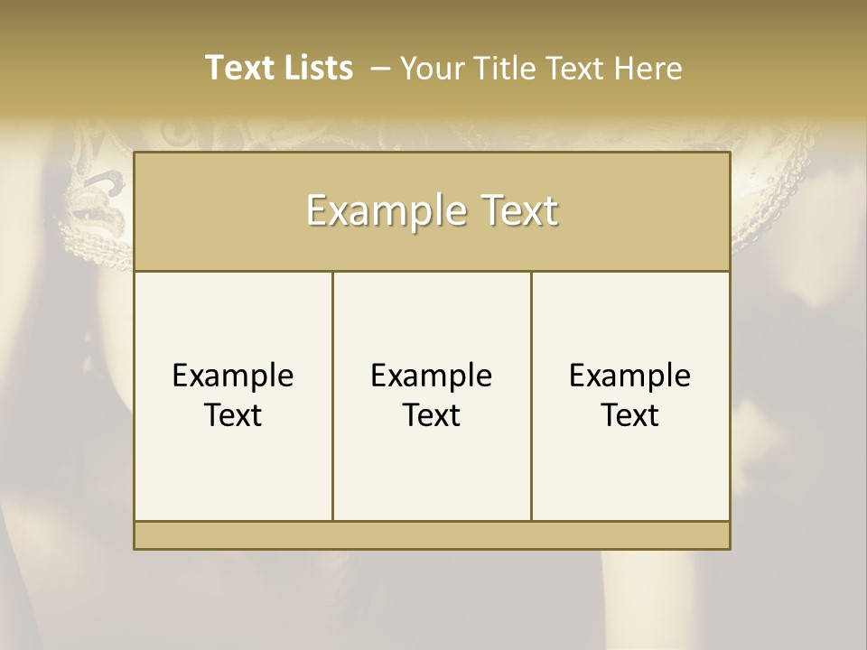 Body Posing Carnival PowerPoint Template
