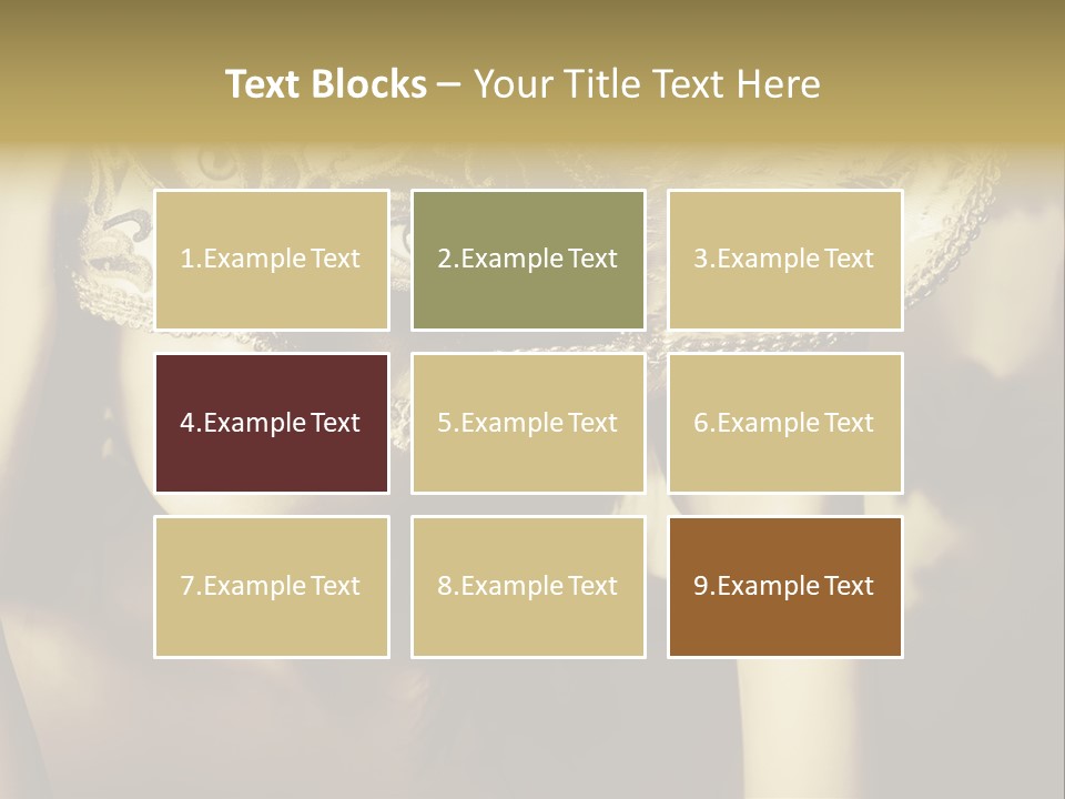 Body Posing Carnival PowerPoint Template