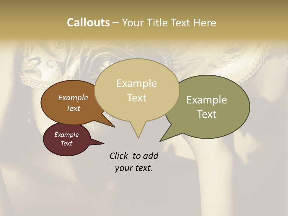 Body Posing Carnival PowerPoint Template