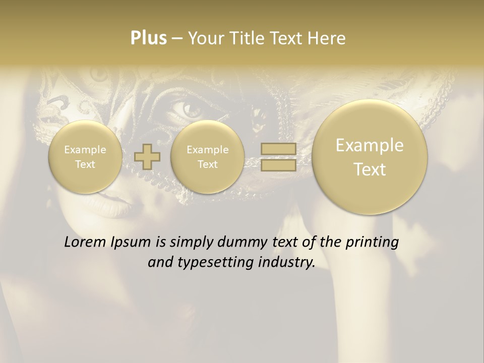 Body Posing Carnival PowerPoint Template