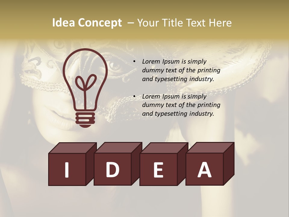 Body Posing Carnival PowerPoint Template