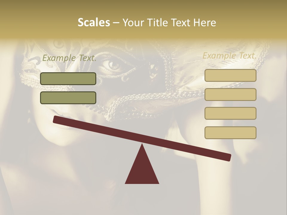 Body Posing Carnival PowerPoint Template