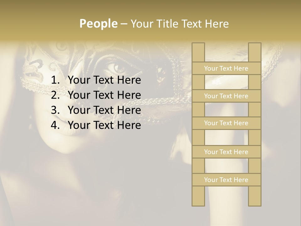 Body Posing Carnival PowerPoint Template