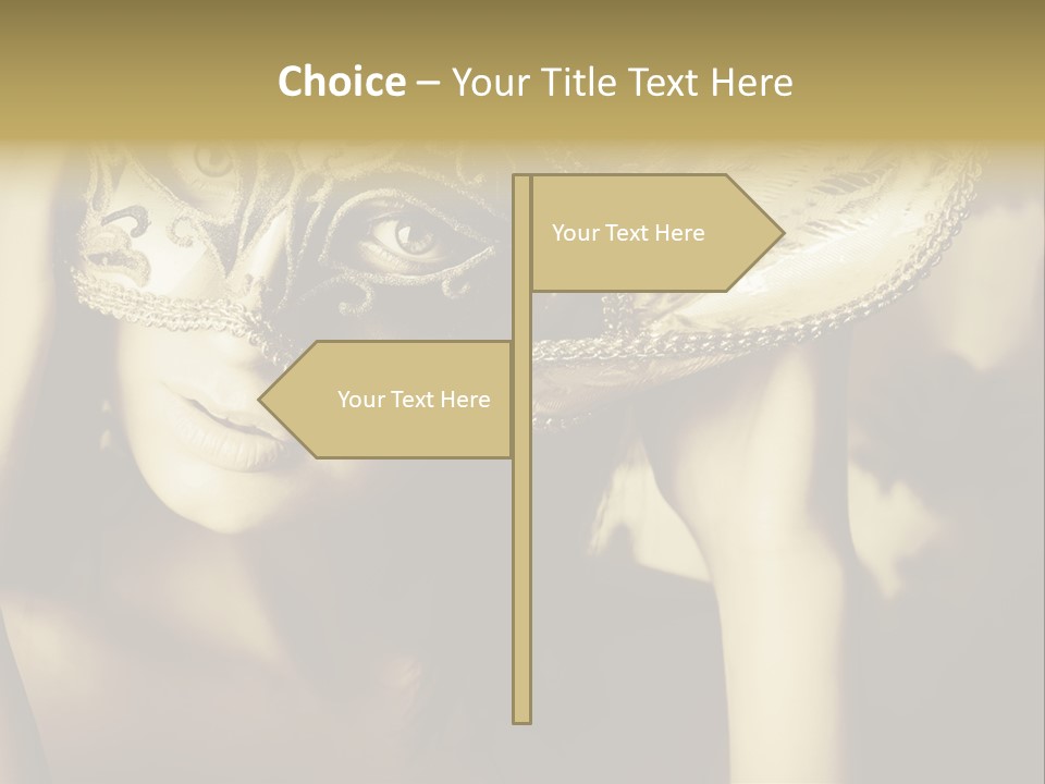 Body Posing Carnival PowerPoint Template