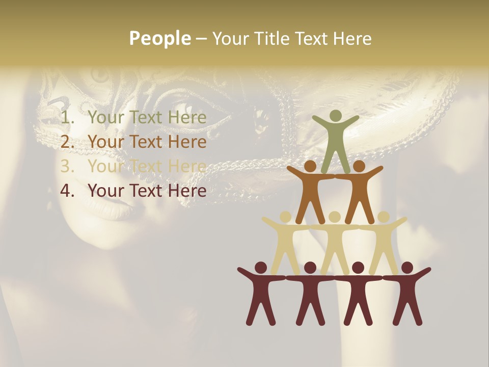 Body Posing Carnival PowerPoint Template