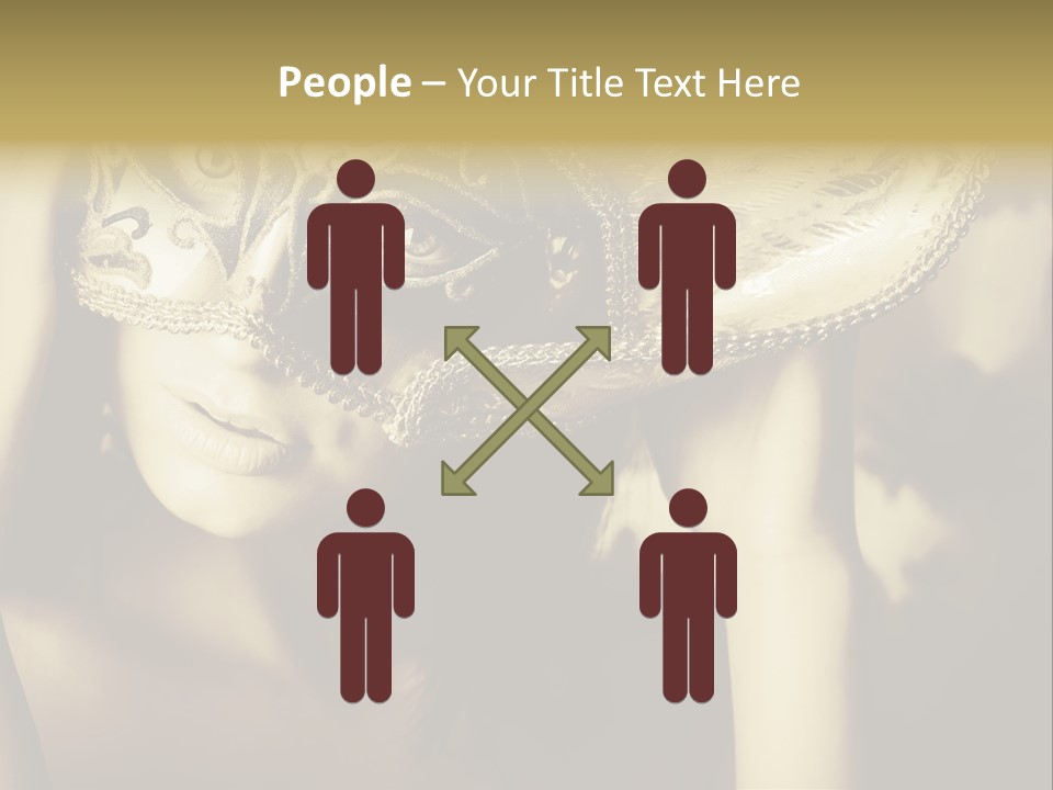 Body Posing Carnival PowerPoint Template