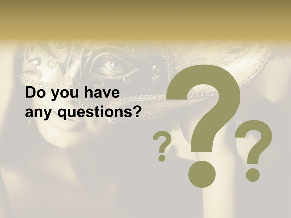 Body Posing Carnival PowerPoint Template