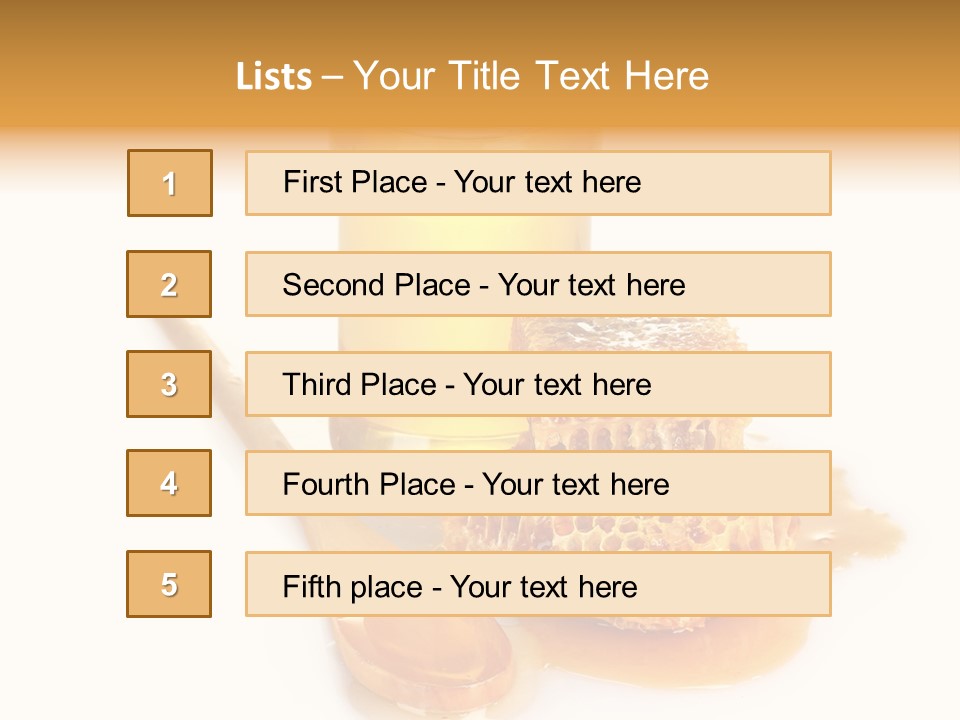 Product Delicious Vitamin PowerPoint Template