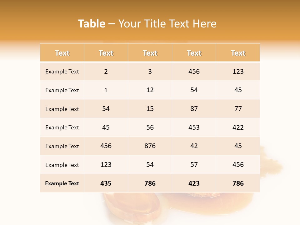 Product Delicious Vitamin PowerPoint Template