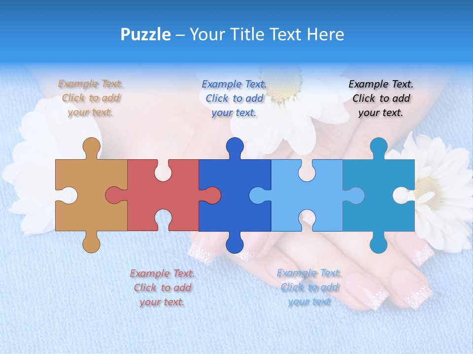 Polish Camomile Health PowerPoint Template