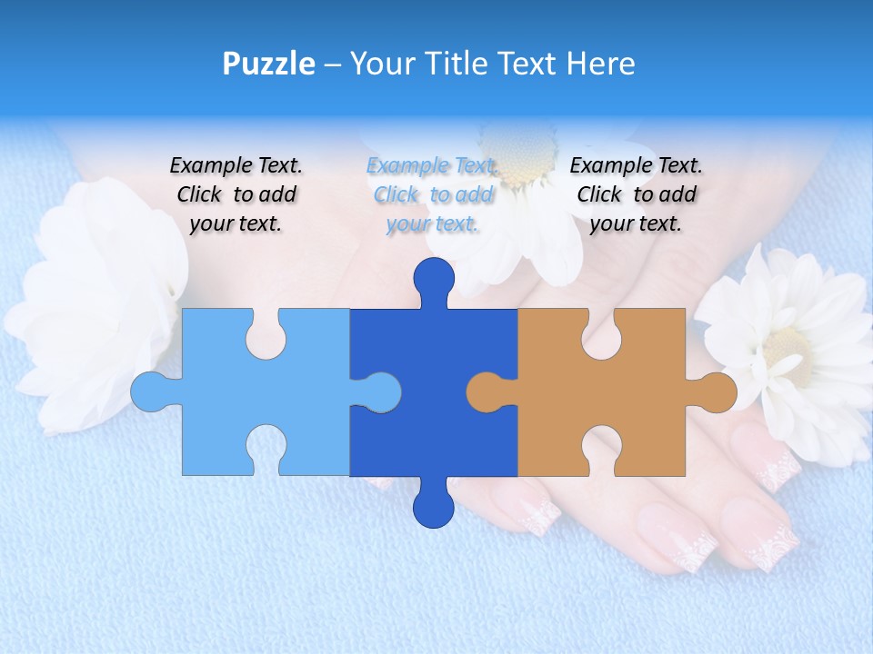 Polish Camomile Health PowerPoint Template