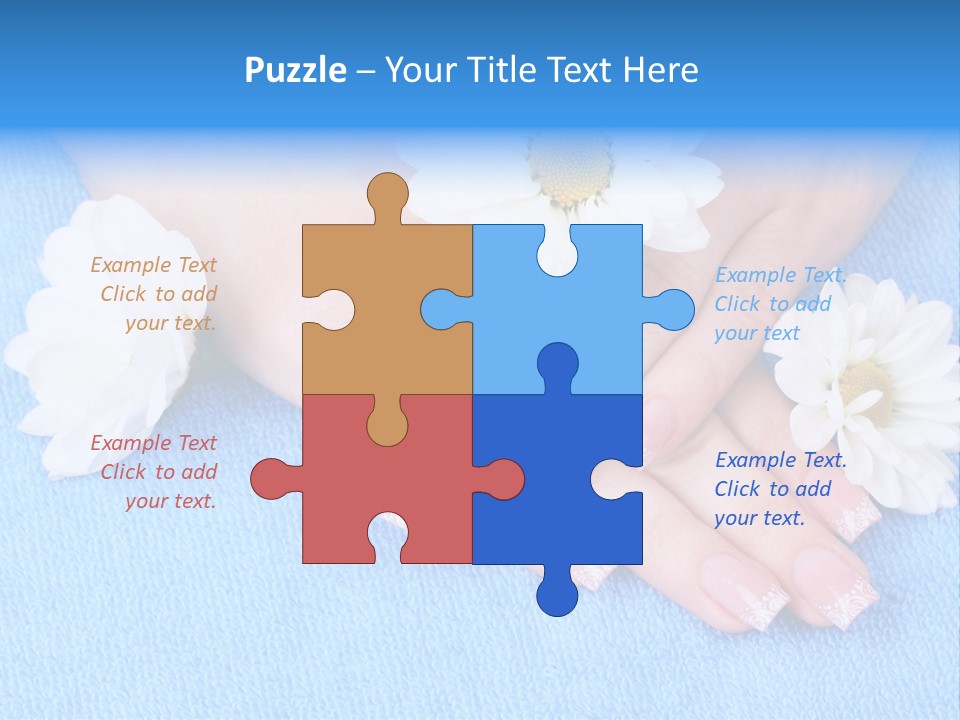 Polish Camomile Health PowerPoint Template