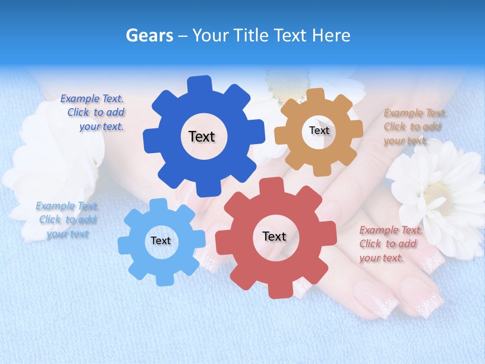 Polish Camomile Health PowerPoint Template