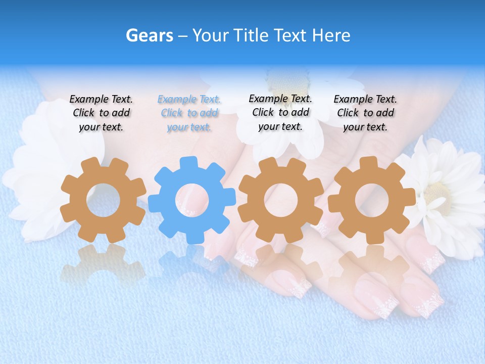 Polish Camomile Health PowerPoint Template