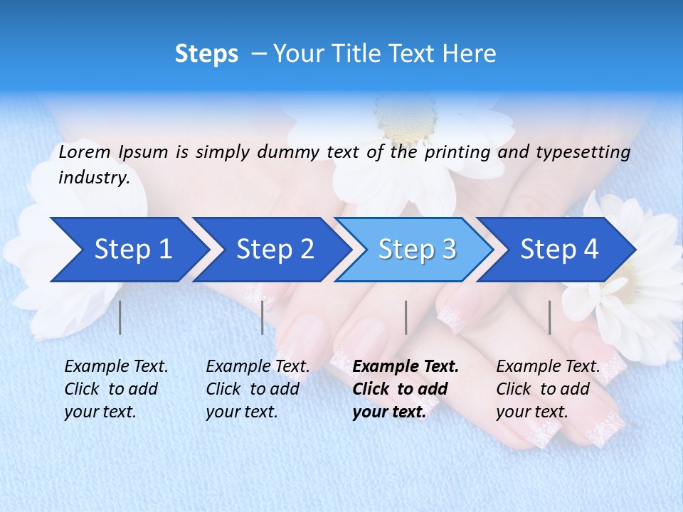 Polish Camomile Health PowerPoint Template