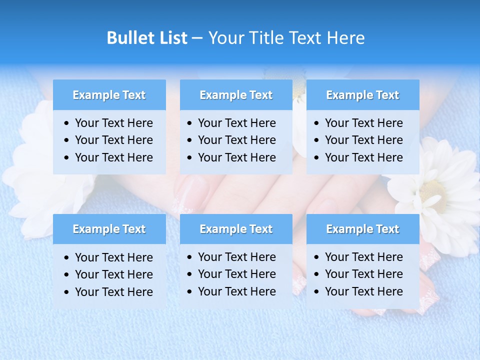 Polish Camomile Health PowerPoint Template