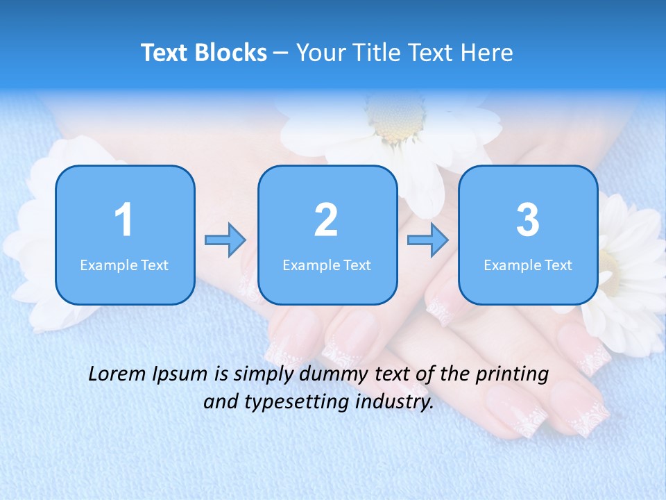 Polish Camomile Health PowerPoint Template