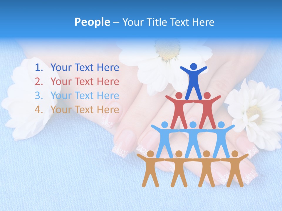 Polish Camomile Health PowerPoint Template