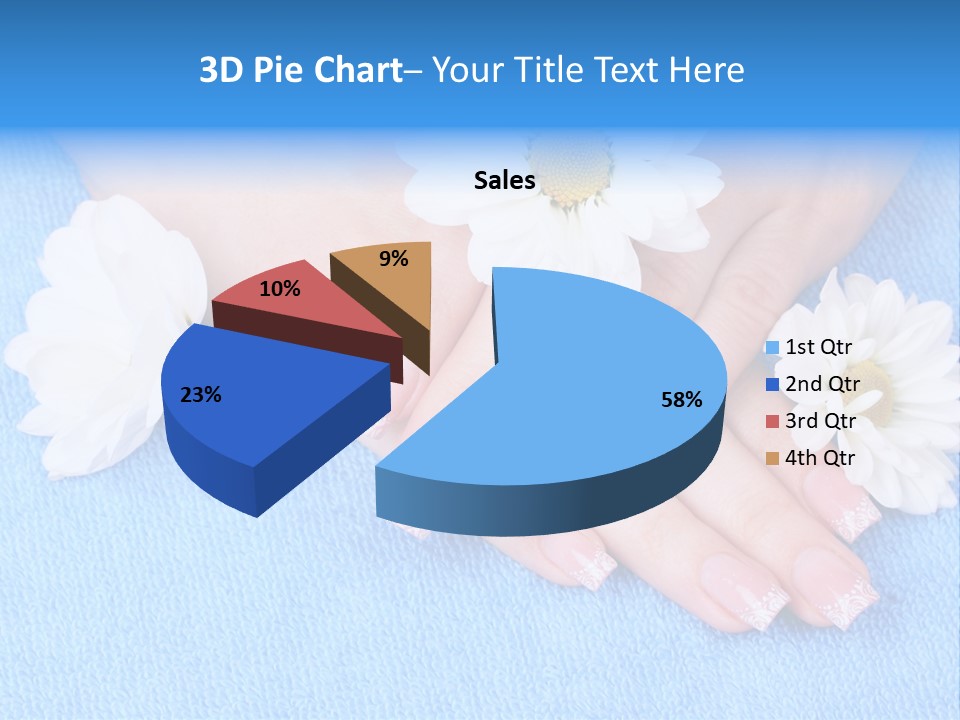 Polish Camomile Health PowerPoint Template